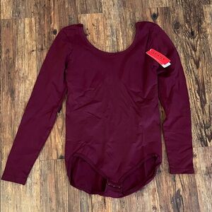 SPANX Women's Deep Burgundy Bodysuit